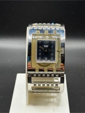 Swatch Swiss Rhinestone Bracelet Watch
